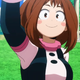 I know Uraraka can be derided for being a bit vanilla, but I love her and her googly-eyed pink-cheeked moon-face. She is so cheery and genuine and gets to be a total badass in this film, plus provides some of the best laughs with creative use of her quirk. And rainbow vomit.